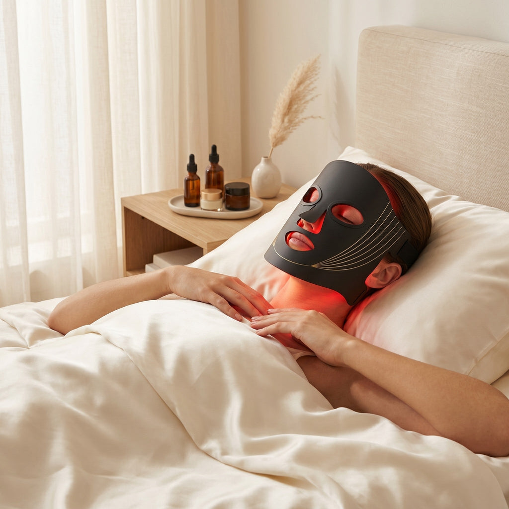 Lumina LED Face Mask — 7 - Spectrum Red Light Therapy Device - AwakenRefreshed